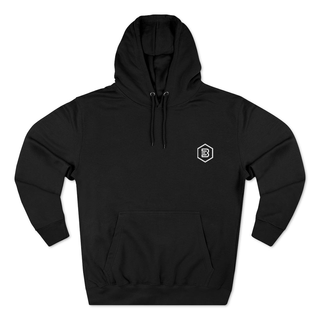 B.E.V.  Women's Black Hoodie